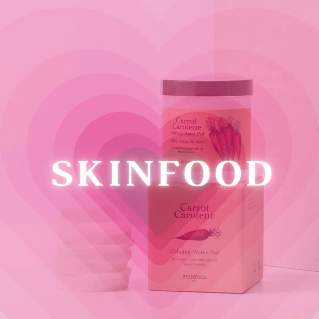 Skinfood Korean skincare food-based ingredients for soft, healthy skin