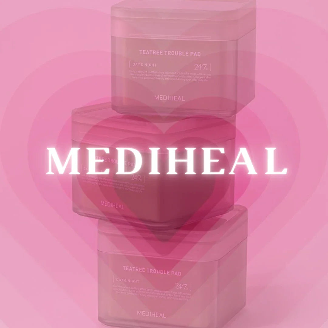 Shop Mediheal skincare backed by beauty science for soft, refreshed skin. Featuring the P.D.F Ac Dressing Ampoule Mask and E.G.T Timetox Ampoule Mask to hydrate and revitalize, promoting healthy, glowing skin.