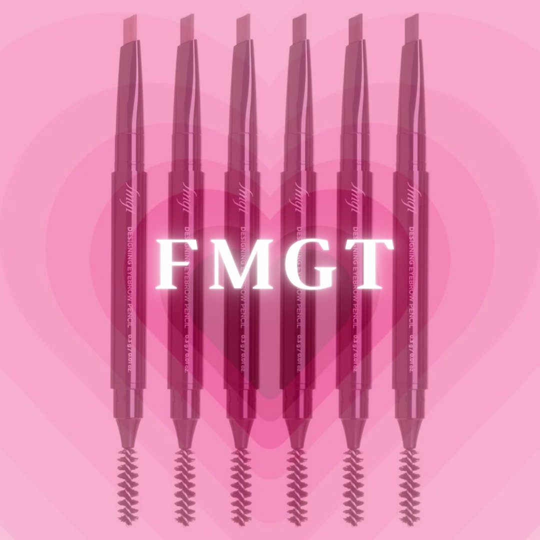 FMGT (The Face Shop) eyebrow pencils for easy brow shaping and definition. Available in Dark Brown, Black Brown, and Brown, these pencils provide soft, natural-looking brows with a smooth application for a flawless finish.