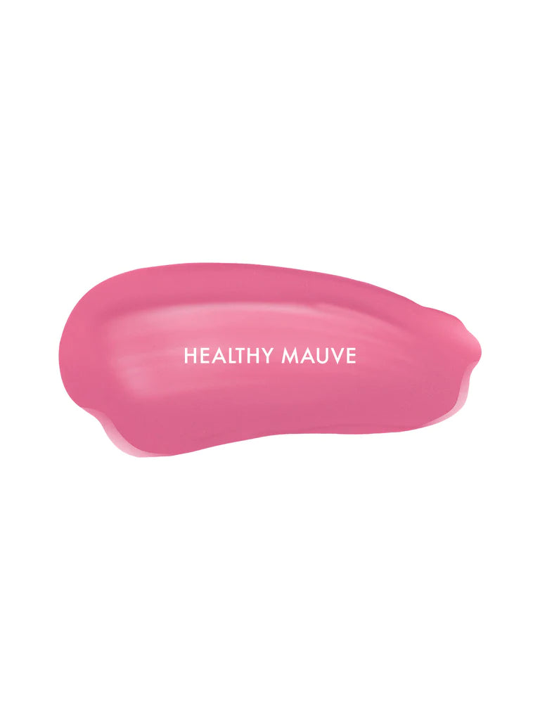 AMUSE Dew Tint in peachy sheer packaging – delivering vibrant, dewy lips with hydration and protection Healthy Mauve