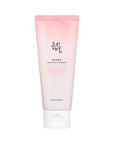 The Beauty of Joseon Apricot Blossom Peeling Gel 100ml, a gentle gommage exfoliator with 19% Prunus Mume Flower Water, designed to exfoliate, hydrate, and smooth the skin on both face and body