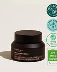 Mary & May Idebenone + Blackberry Complex Intensive Total Care Cream – Featuring the eco-friendly, cruelty-free label indicating no animal testing and safe ingredients.