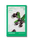Innisfree Energy Mask – Eco-friendly sheet mask with plant-based ingredients like Kombucha, Aloe, Green Tea, and Pomegranate for hydration and skin glow acai berry