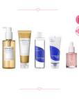Complete Korean Skincare Routine for Dry Skin - 5-step system to cleanse, hydrate, and nourish dry, dehydrated skin for a soft and revitalized complexion