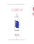 korean Skincare routine for dry skin 3rd product Isntree Hyaluronic Acid Toner - intensely hydrating toner with multiple hyaluronic acid molecules for deep moisture