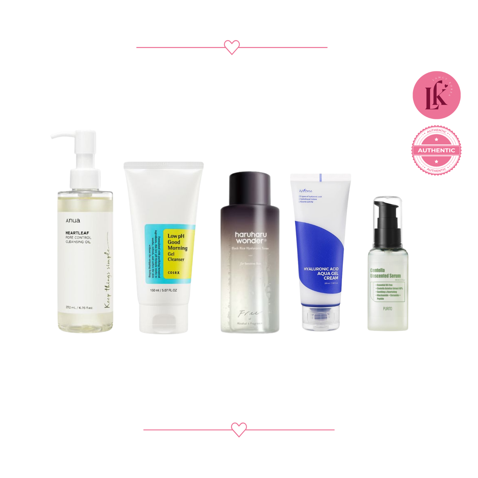 Complete Korean Skincare Routine for Sensitive Skin - 5-step system to soothe, hydrate, and protect sensitive skin