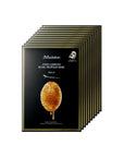 JM Solution Honey Luminous Royal Propolis Mask - nourishing sheet mask with propolis, green propolis, and royal jelly for hydrated, glowing skin