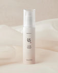 Beauty of Joseon Ginseng Moist Sun Serum 50ml with SPF 57+ and PA++++, a lightweight, moisturizing sunscreen made with 30% ginseng extract and niacinamide to protect from UV rays and hydrate the skin