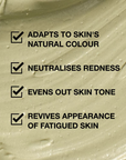 Dr. Jart Cicapair Tiger Grass Color Correcting Treatment key ingredients – Centella Asiatica (Cica), Niacinamide, and Cicabond for soothing and skin protection