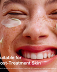 Applying Dr. Jart Cicapair Cream – rich, milky texture that boosts moisture and strengthens the skin barrier