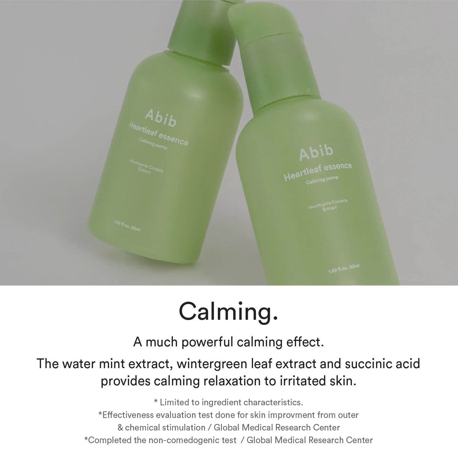 "Heartleaf Essence – soothing and hydrating Korean skincare essence for sensitive, red, and irritated skin with heartleaf extract