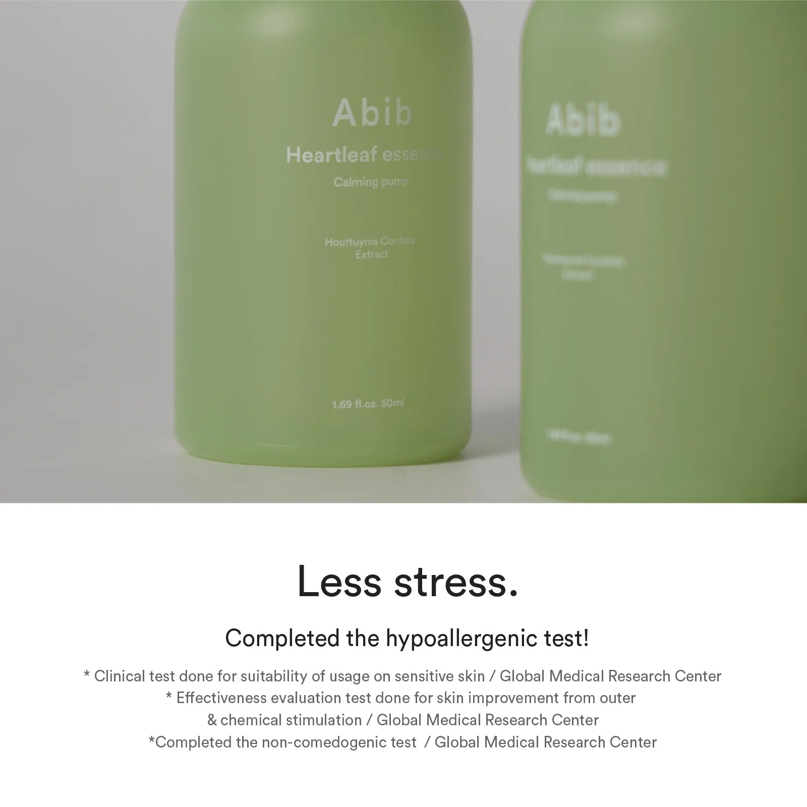 "Heartleaf Essence – soothing and hydrating Korean skincare essence for sensitive, red, and irritated skin with heartleaf extract