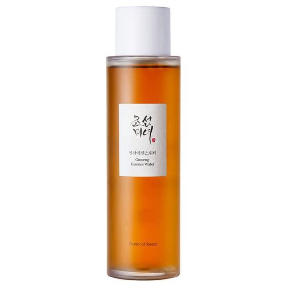 Beauty of Joseon Ginseng Essence Water 150ml, made with 80% ginseng root water to deeply hydrate and nourish the skin, balancing moisture levels and improving skin texture.