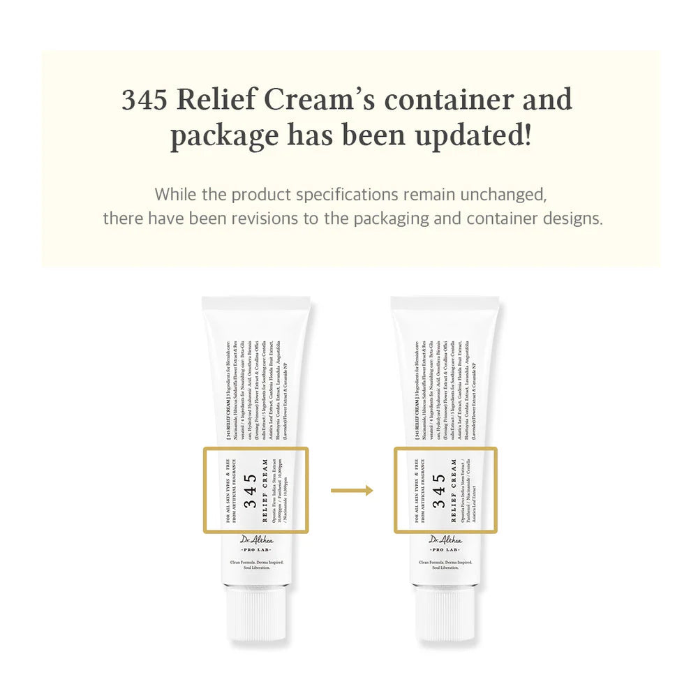 Dr. Althea 345 Relief Cream – lightweight gel-cream for soothing, hydrating, and healing dry, sensitive, and post-acne skin