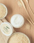 Skinfood Rice Mask Wash Off – Key ingredients: Rice Bran Water, Glycerin, and Vitamin E to nourish, hydrate, and brighten the skin.
