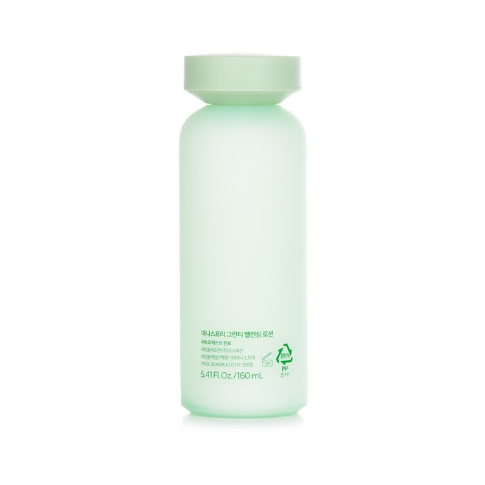 Innisfree Green Tea Balancing Lotion – 160ml lightweight lotion with green tea extract and hyaluronic acid to hydrate, soothe, and balance skin