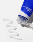 Applying Isntree Hyaluronic Acid Aqua Gel Cream – fast-absorbing gel cream for dry, sensitive skin, providing intense hydration and soothing relief