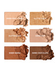 AMUSE Eye Vegan Sheer Palette – 100% vegan and cruelty-free with milky matte, satin, and glitter textures