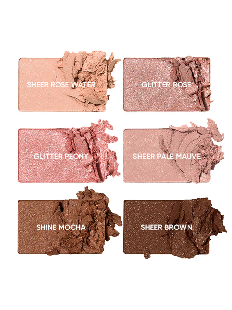 AMUSE Eye Vegan Sheer Palette – perfect for both natural daytime and glamorous evening looks