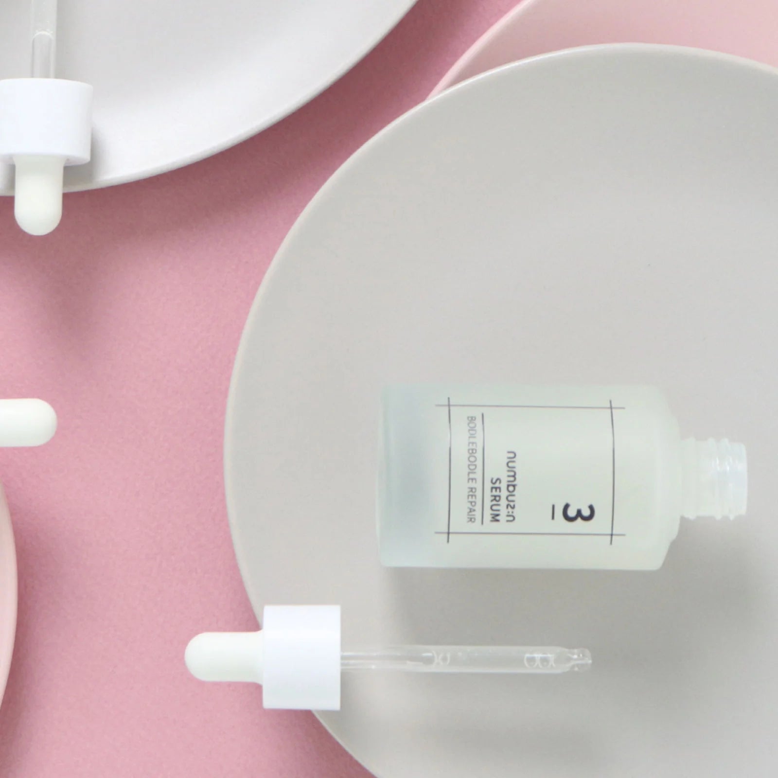 Numbuzin Serum 3 Skin Softening Serum (50 ml) featuring the sleek, modern bottle design with a focus on brightening, hydration, and smooth skin benefits.