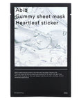 Abib Gummy Sheet Mask Heartleaf Sticker providing deep hydration and calming relief for sensitive, dry skin