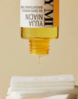 Some By Mi Yuja Niacin Brightening Toner – Close-up showing the watery texture of the toner that hydrates, refreshes, and brightens the skin with every application.