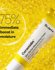 Applying Dr. Jart Ceramidin Cream – smooth, non-greasy formula that quickly absorbs to moisturize and protect sensitive skin