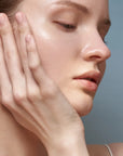 Close-up of Haruharu Wonder Black Rice Hyaluronic Toner, nourishing skin with betaine, amino acids, and beta-glucan