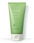Innisfree Green Tea Foam Cleanser – 150g hydrating foam cleanser with Beauty Green Tea, gently cleansing and moisturizing skin while removing impurities
