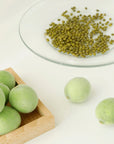 Main ingredients in Beauty of Joseon Plum Blossom Cleanser: 24% plum water for hydration and exfoliation, and mung bean seed extract for soothing and refreshing skin