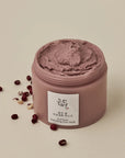 Beauty of Joseon Red Bean Refreshing Pore Mask with a smooth, creamy texture, applied to skin to cleanse and tighten pores