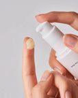 Beauty of Joseon Ginseng Moist Sun Serum, showing its lightweight, moisturizing texture that absorbs quickly with no white cast or greasy feel