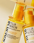 Some By Mi Yuja Niacin Blemish Care Serum – Brightening serum with 82% Yuja (citron) extract, designed to reduce dark spots, even skin tone, and leave the skin with a healthy, glowing finish.