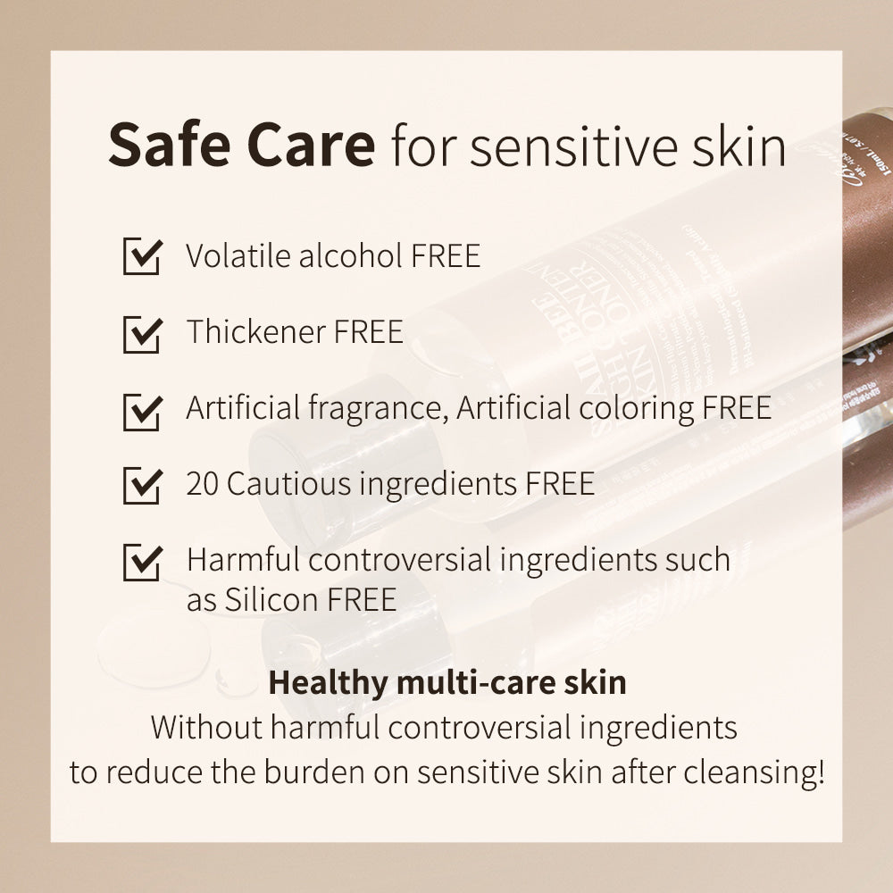 Key ingredients in Benton Snail Bee High Content Skin Toner: Snail mucin, Bee Venom, and Green Tea Water – Soothing, hydrating, and protective for healthy skin