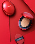 TIRTIR Mask Fit Red Cushion Foundation – A long-lasting cushion foundation that offers a dewy, glass-like finish with 72-hour wear. Perfect for achieving smooth, glowing skin with buildable coverage and hydration.