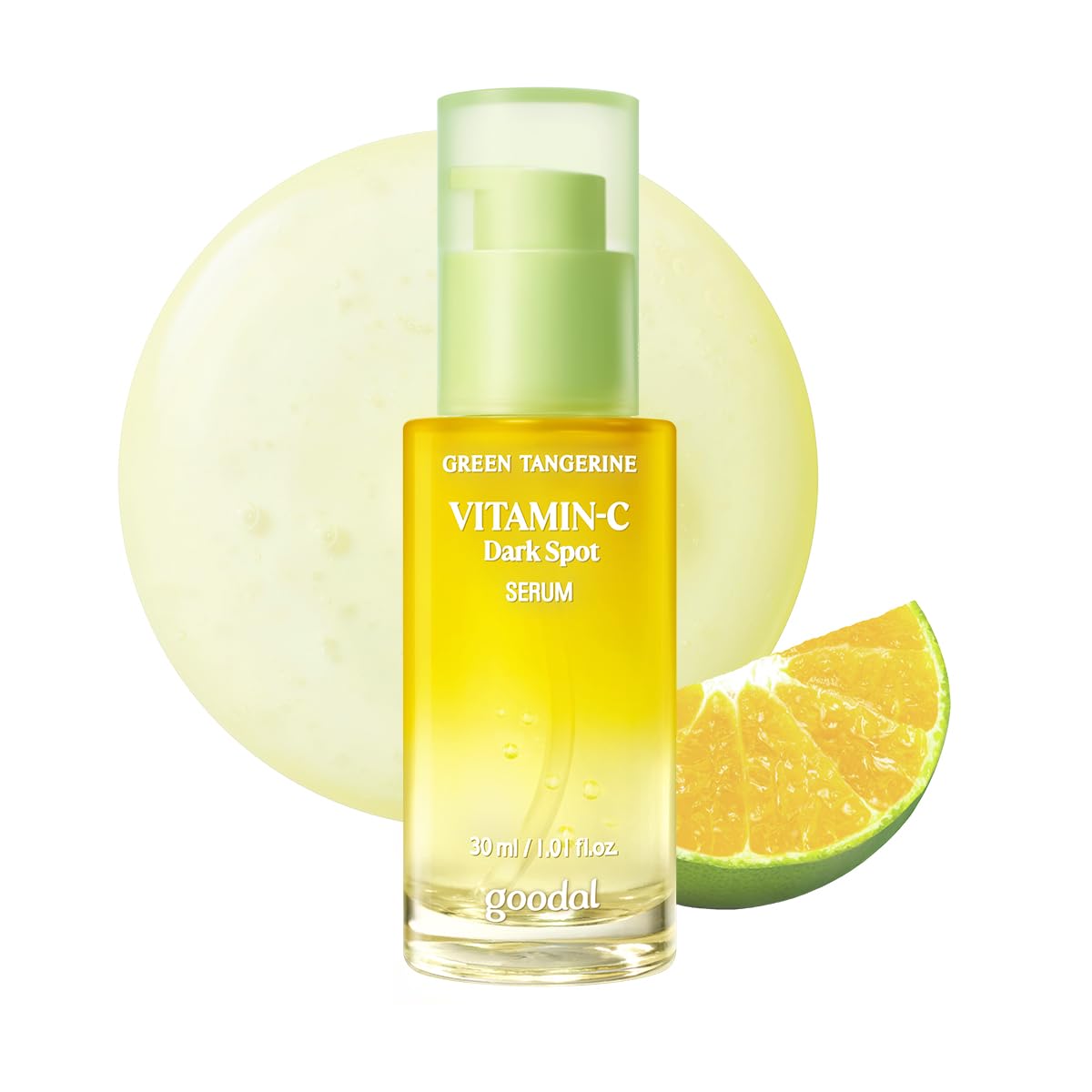 Goodal Green Tangerine Vita C Dark Spot Serum Renewal with 70% green tangerine extract for reducing dark spots