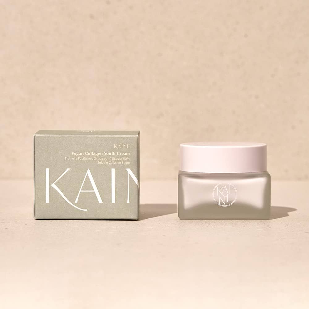 Kaine Vegan Collagen Youth Cream - 50ml lightweight, fast-absorbing moisturizer for smooth, firm, and youthful skin