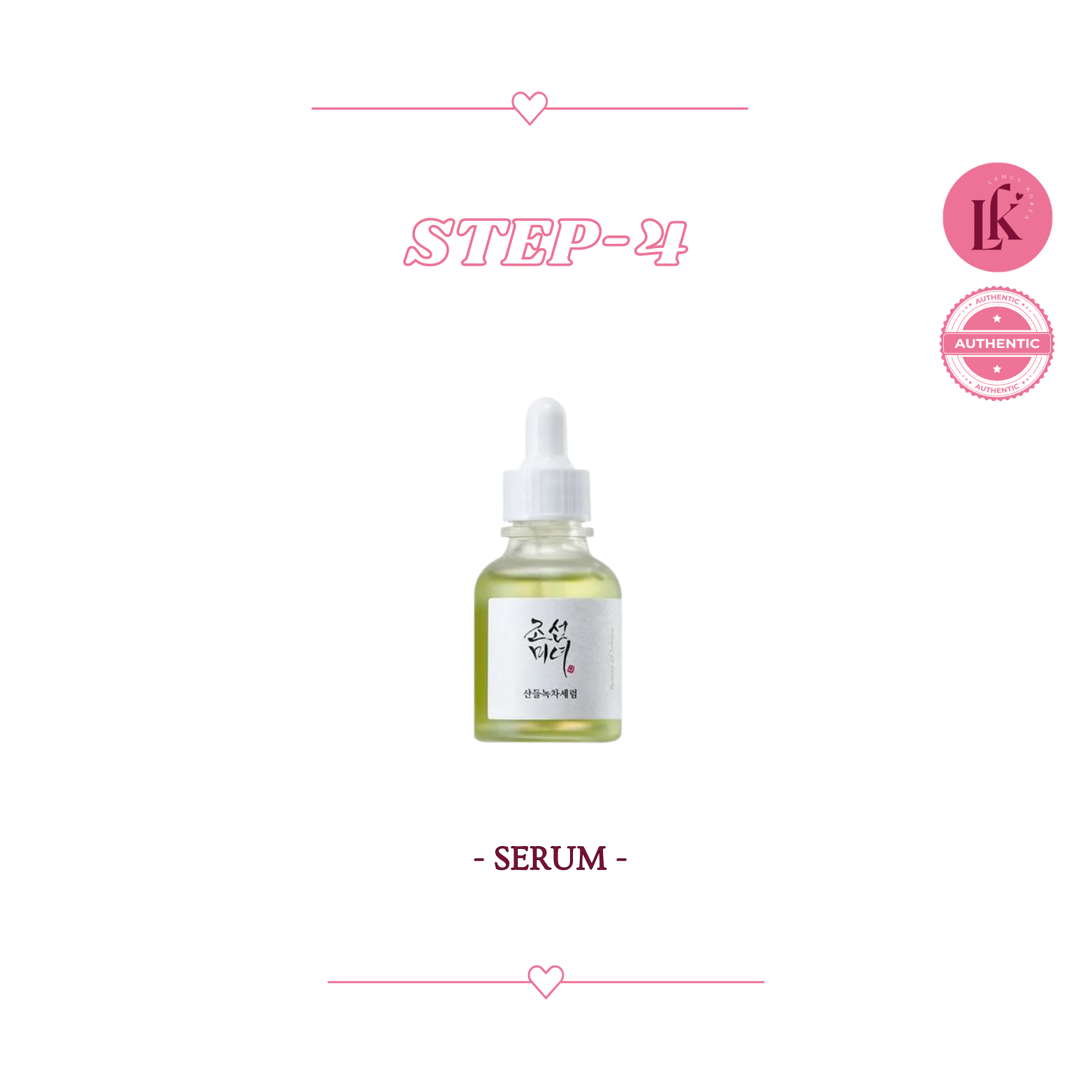 korean Skincare routine for oily skin 4th product Beauty Of Joseon Calming Serum - lightweight serum with green tea and panthenol to hydrate and soothe oily skin
