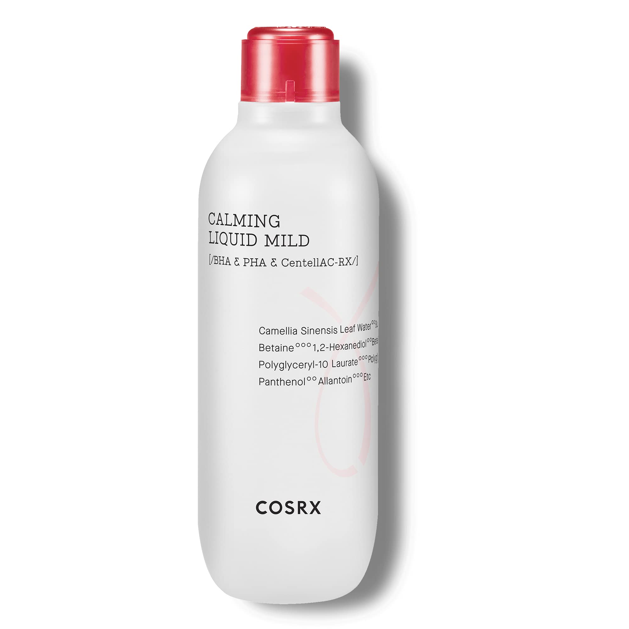 COSRX AC Collection Calming Liquid Mild 125ml – Daily soothing essence for acne-prone skin with BHA, PHA, Centella, and Green Tea to prevent mild acne, exfoliate, and hydrate