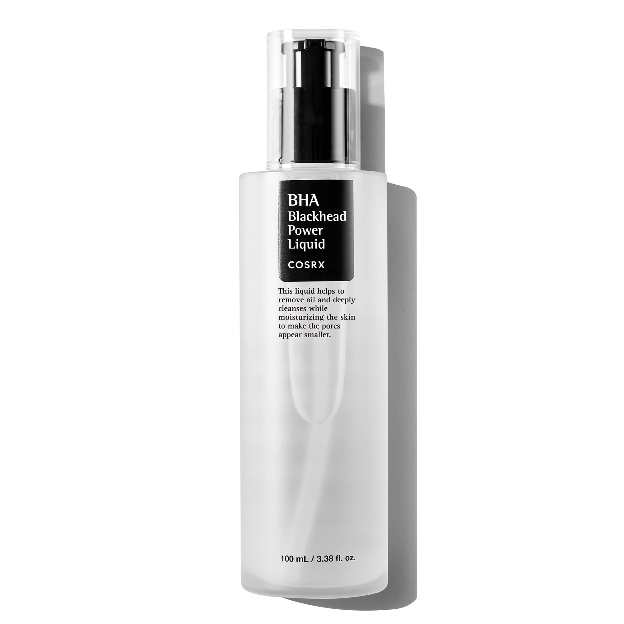Cosrx BHA Blackhead Power Liquid – Exfoliating liquid with salicylic acid to clear blackheads, unclog pores, and control oil