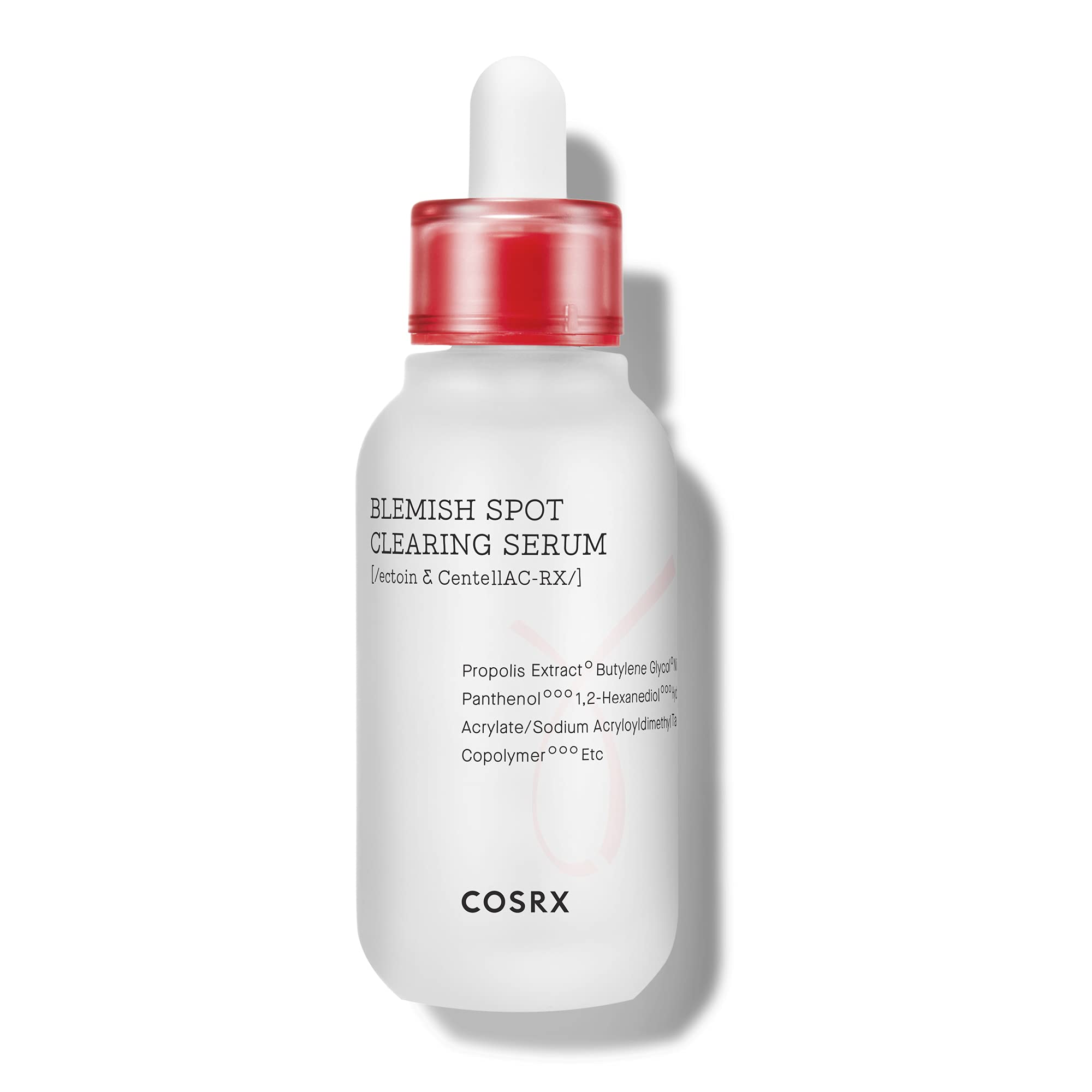 COSRX AC Collection Blemish Spot Clearing Serum 40ml – Lightweight serum designed to reduce acne scars, dark spots, and redness, while improving skin texture and brightness