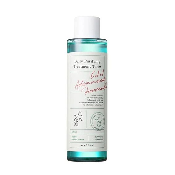 AXIS-Y Daily Purifying Treatment Toner: Powerful toner designed for oily and acne-prone skin to purify, balance, and clear pores