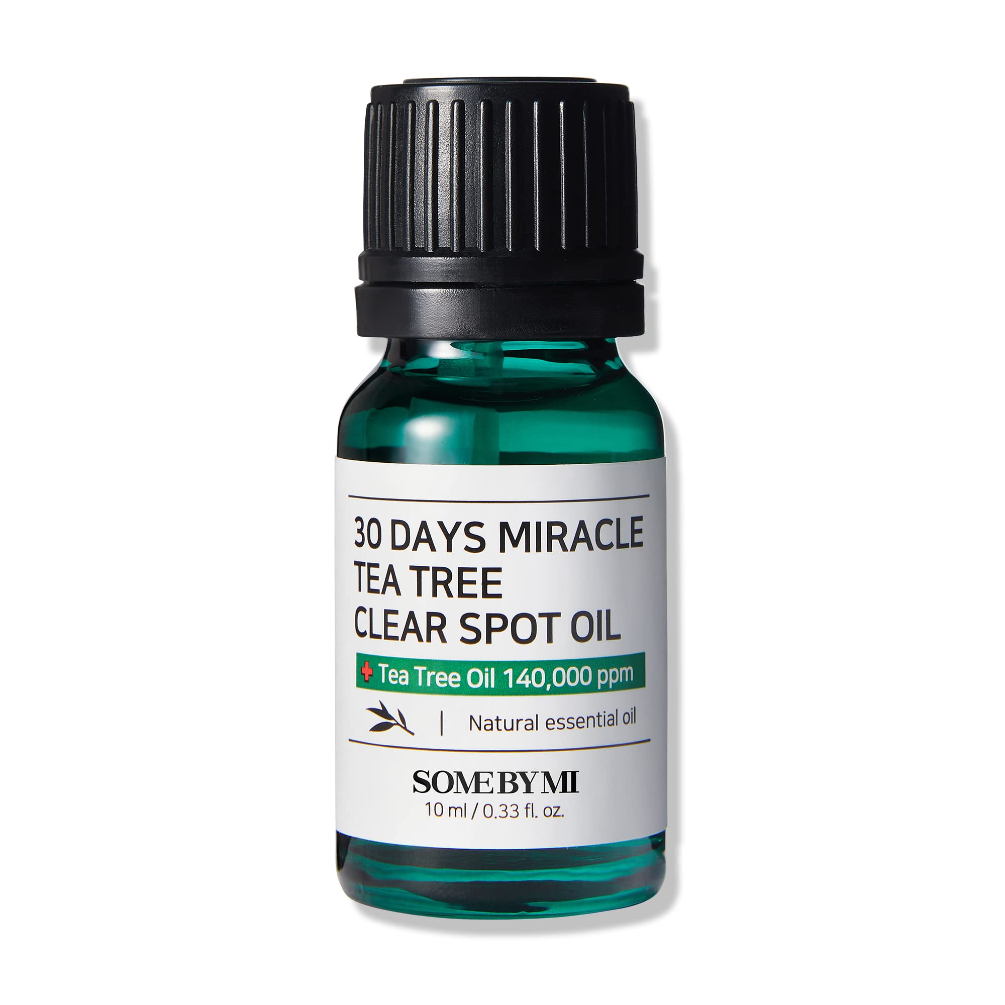 Some By Mi 30 Days Miracle Tea Tree Clear Spot Oil – 10ml acne treatment with 15% Tea Tree Oil to reduce acne, redness, and swelling.
