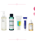 Complete Korean Skincare Routine for Combination Skin - 5 products to balance, hydrate, and improve skin texture