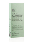 Benton Air Fit UV Defense Sun Cream 50ml tube featuring soothing rosemary scent, non-sticky formula, and high SPF50+ PA++++ UV protection