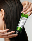 Some By Mi Cica Peptide Anti Hair Loss Derma Scalp Treatment – A lightweight conditioner with Cica extract and 11 peptides to moisturize and repair dry, damaged, and brittle hair.