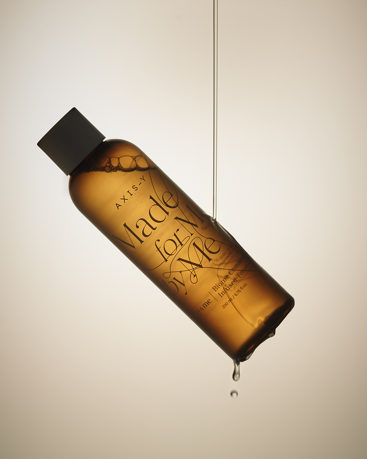 AXIS-Y Biome Comforting Infused Toner features nourishing bubbles that balance water and oil for healthy skin hydration