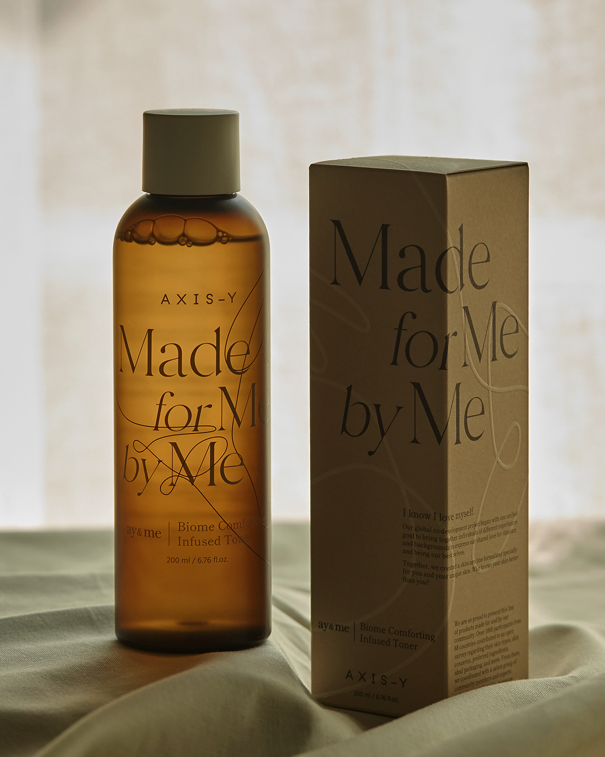 AXIS-Y Biome Comforting Infused Toner with probiotics and prebiotics, designed to hydrate and soothe dry, sensitive skin