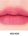 13 shades of 3CE Velvet Lip Tint – soft matte, sherbet-like texture for a natural lip color finish