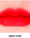 13 shades of 3CE Velvet Lip Tint – soft matte, sherbet-like texture for a natural lip color finish